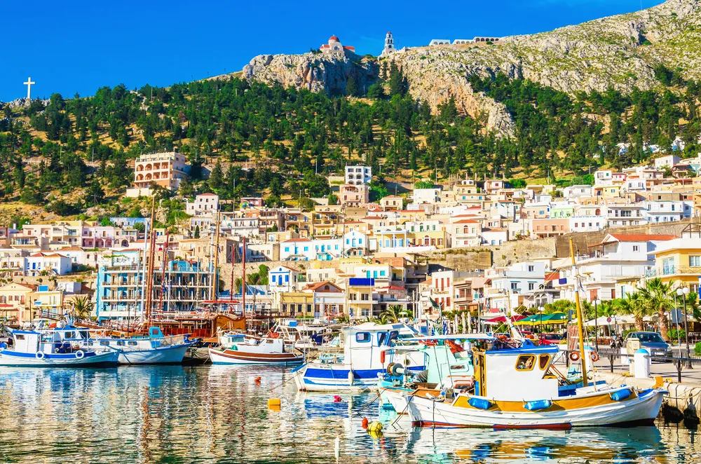 Μαρίνα Μυρτιών, harbour in Myrties, Greece
