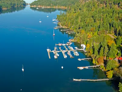 Montague Harbour Marina in Southern Gulf Islands Electoral Area, Canada — photo 3