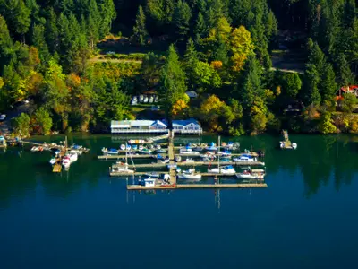 Montague Harbour Marina in Southern Gulf Islands Electoral Area, Canada — photo 4