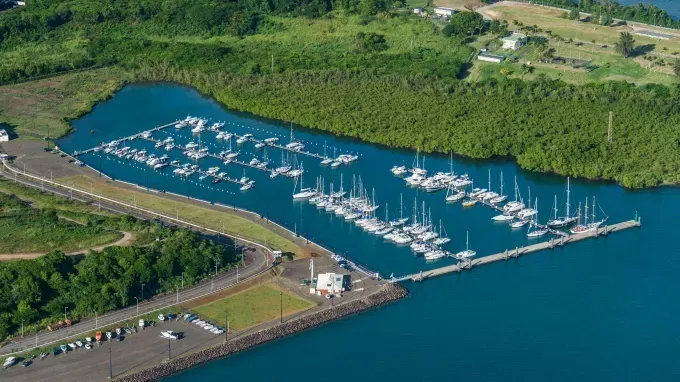 Marina Étang Z'Abricots in Fort-de-France, France