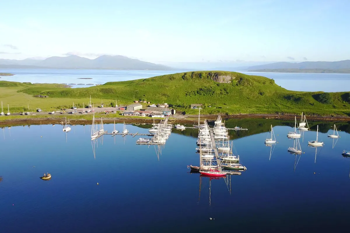 Kerrera Marina in Oban, United Kingdom