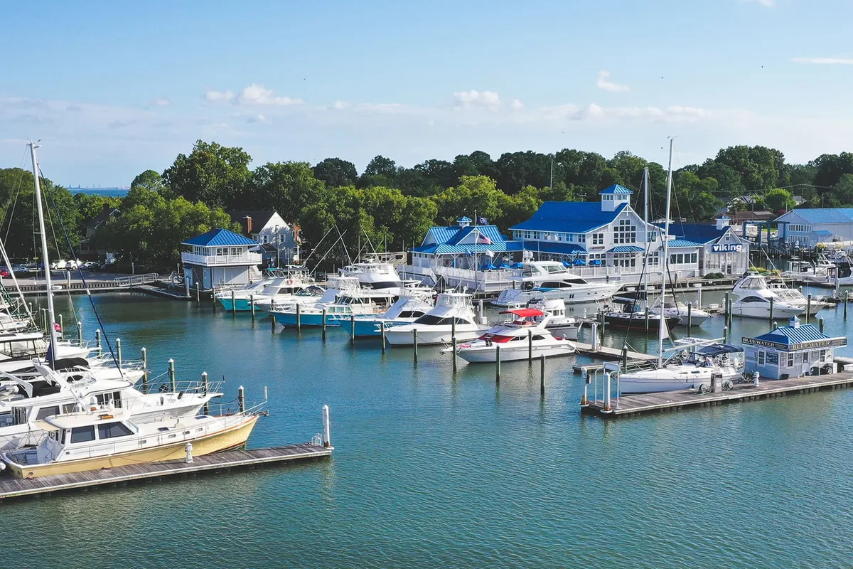 Bluewater Yachting Center, marina in Hampton, United States