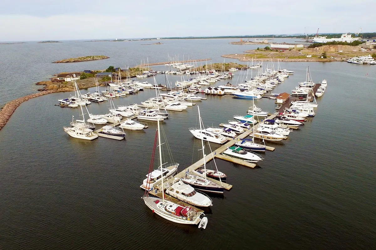 Itämeren Portti Marina in Hanko, Finland