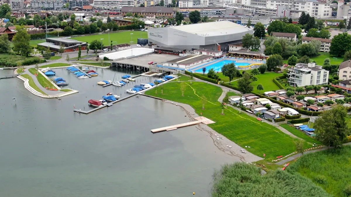 Rapperswil Lido, marina in Rapperswil-Jona, Switzerland — photo 5
