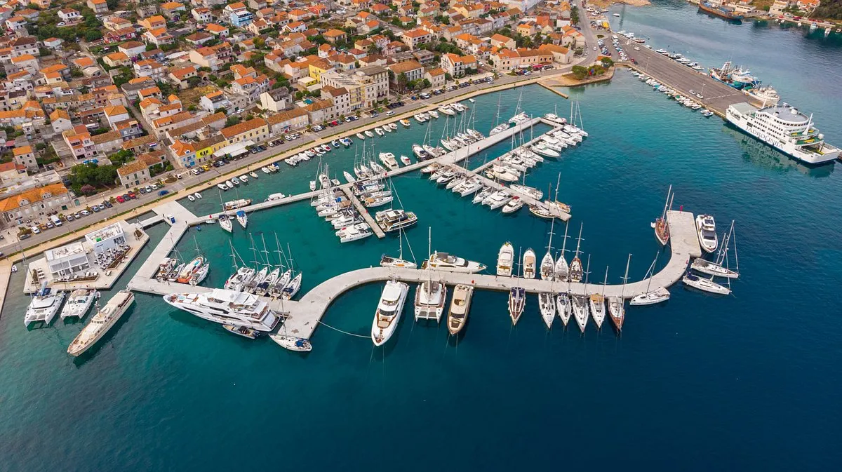 Marina Korkyra in Općina Vela Luka, Croatia