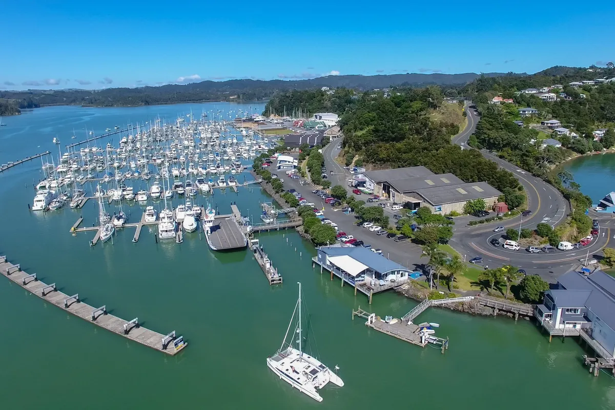 Bay of Islands Marina in Bay of Islands, New Zealand