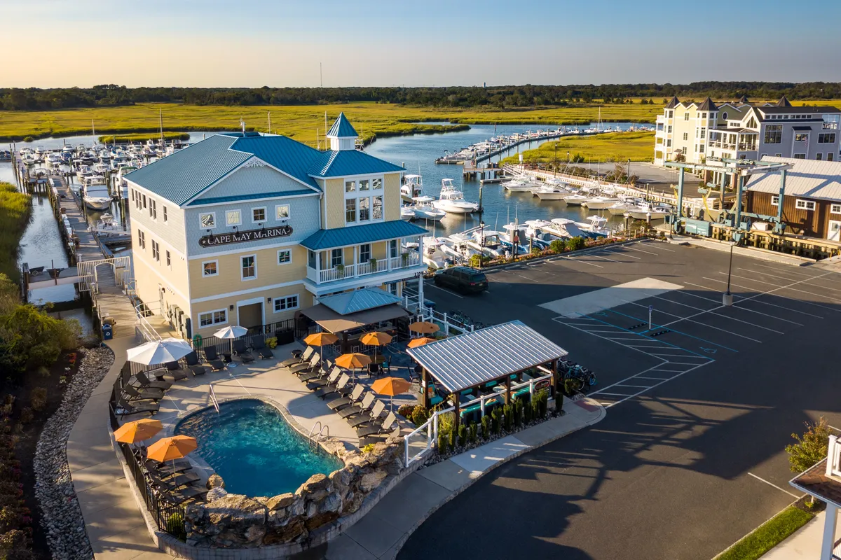 Cape Island Marina in Lower Township, United States