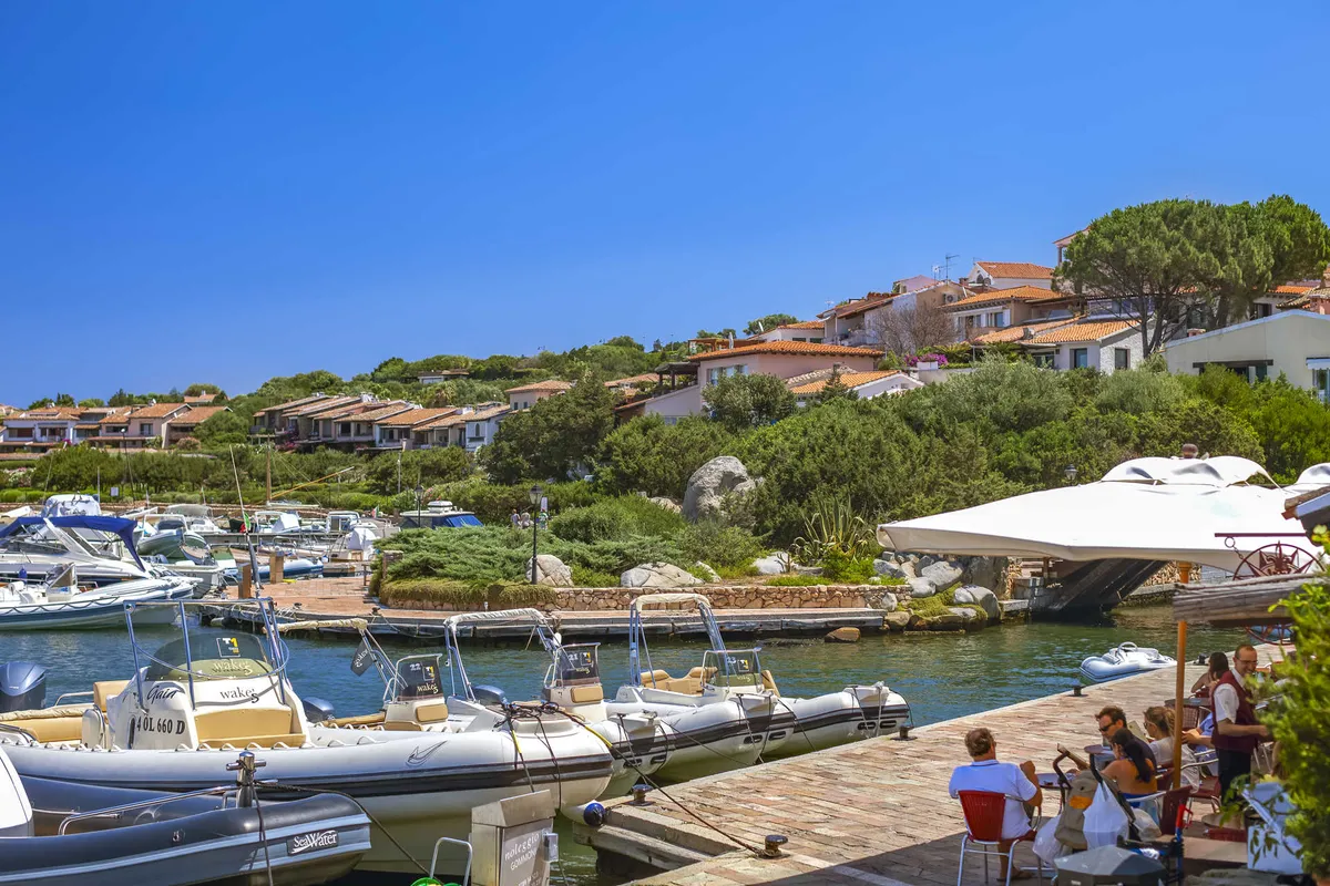 Marina di Porto Rotondo in Olbia, Italy