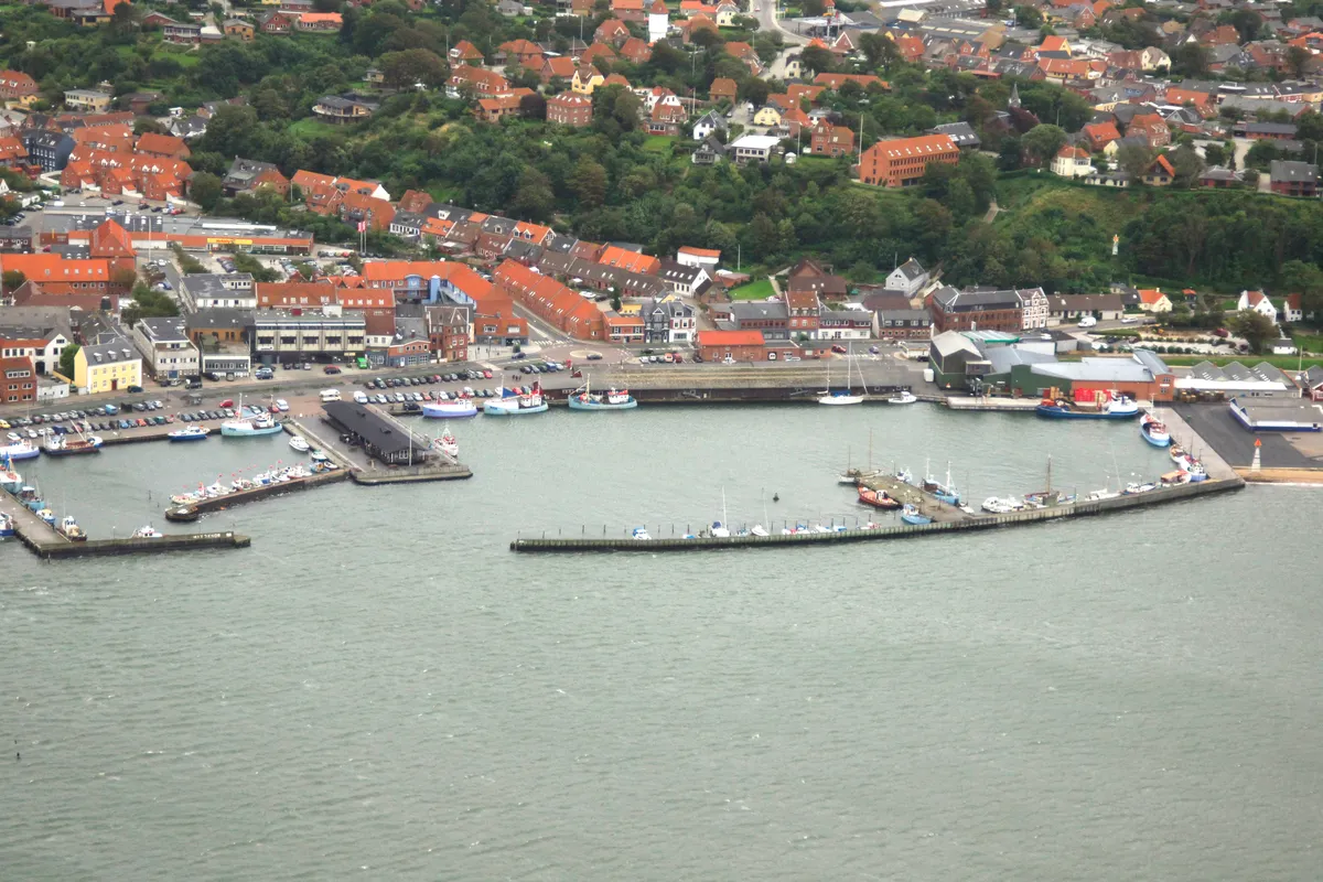 Nordre Inderhavn, marina in Thyborøn, Denmark