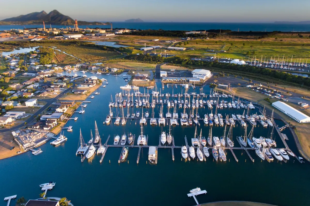 Marsden Cove Marina in Whangārei, New Zealand