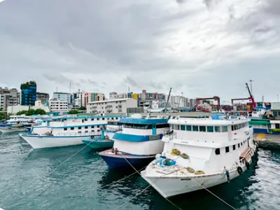 Male North Harbour, marina in Malé, Maldives — photo 2