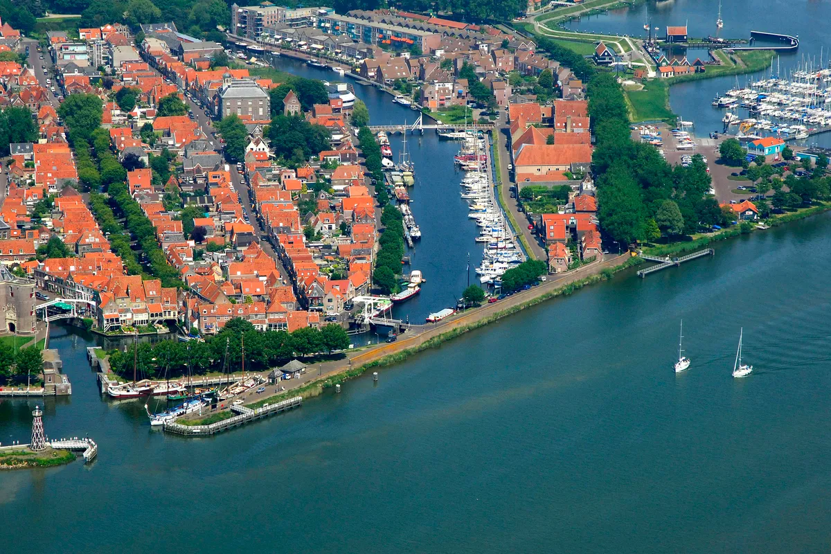 Museumhaven, marina in Enkhuizen, Netherlands — photo 3