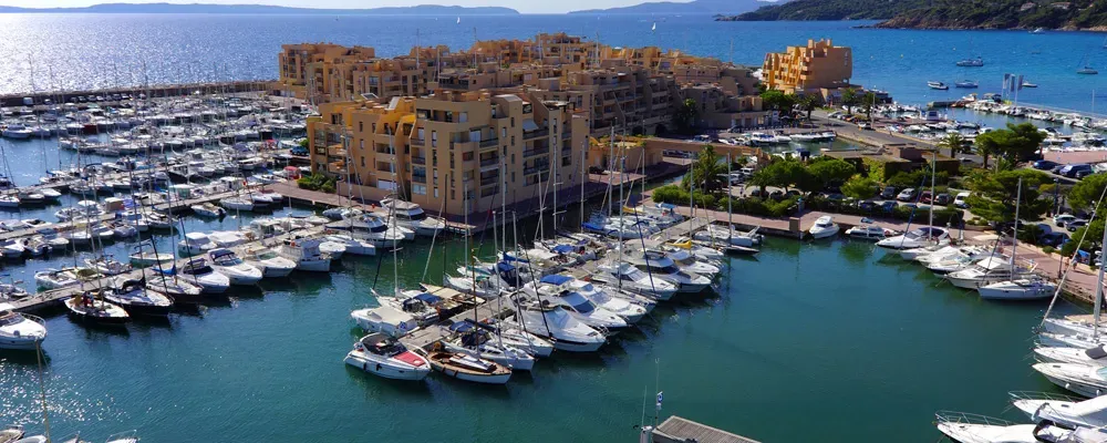 Port de Bormes, marina in La Favière, France — photo 2