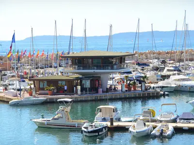 Port de Bormes, marina in La Favière, France — photo 3