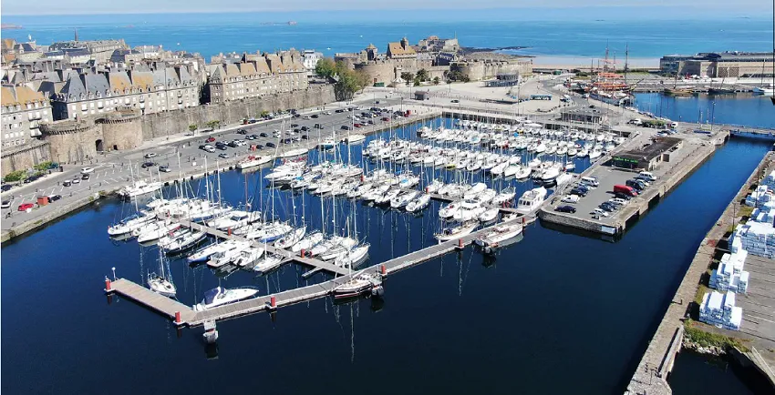 Port Vauban, marina in Lannic, France — photo 9