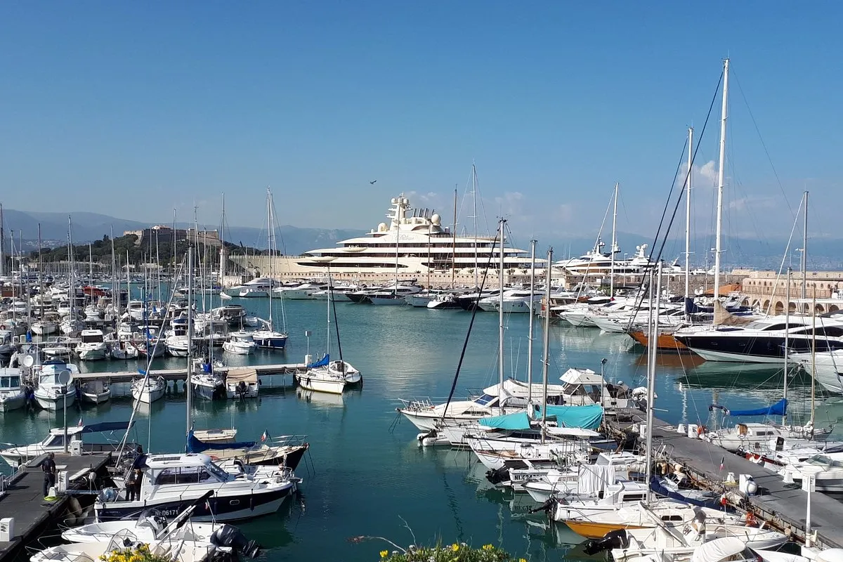 Port Vauban, marina in Lannic, France