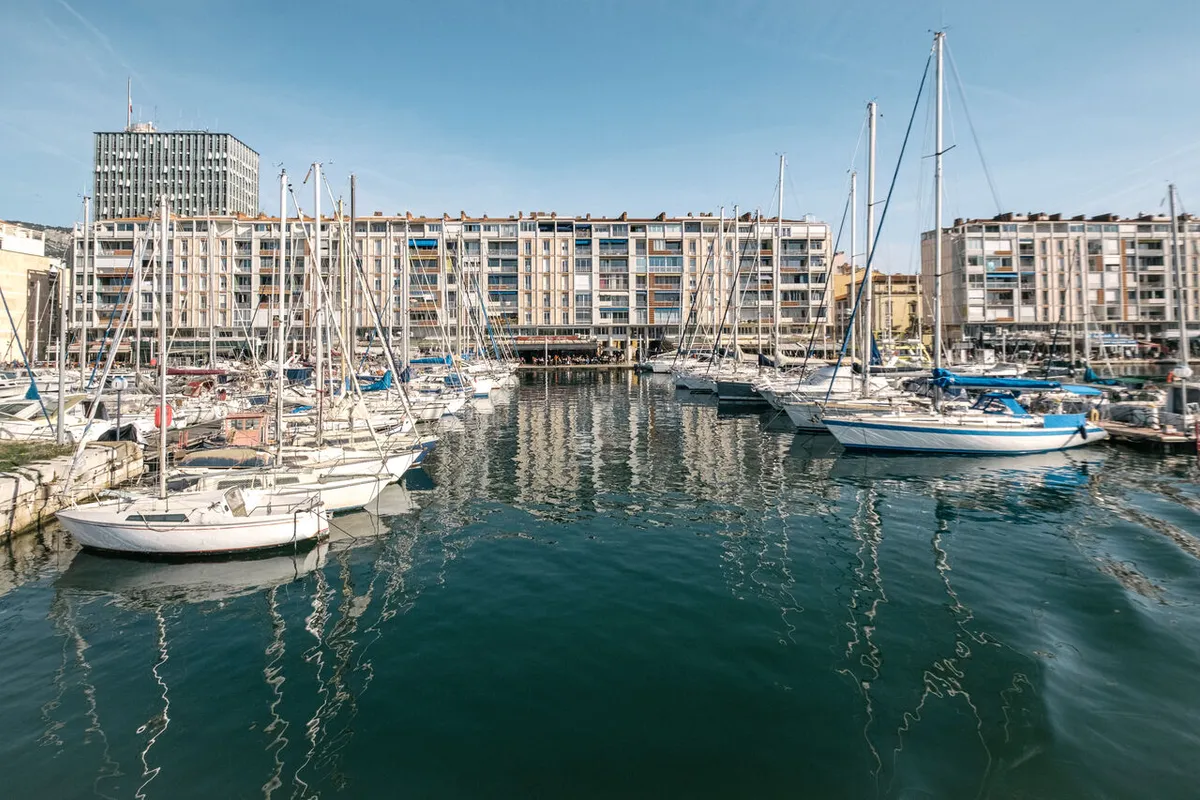 Ancien Port, marina in Le Lavandou, France — photo 8