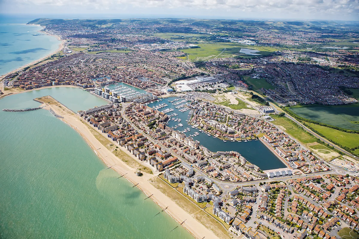Sovereign Inner Harbour, marina in Eastbourne, United Kingdom — photo 5