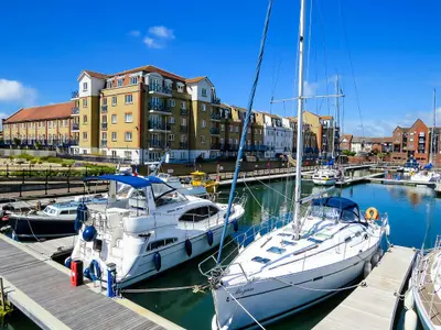 Sovereign Inner Harbour, marina in Eastbourne, United Kingdom — photo 3