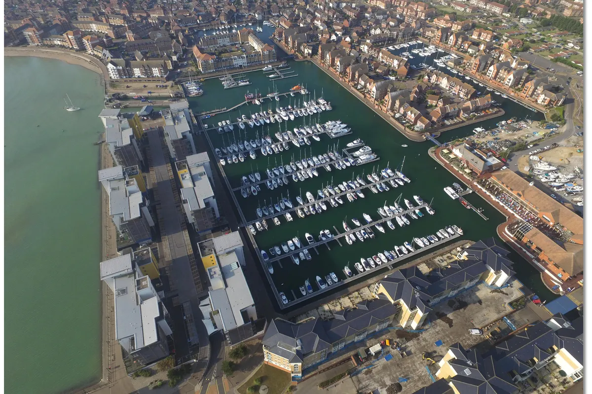 Sovereign Inner Harbour, marina in Eastbourne, United Kingdom — photo 9