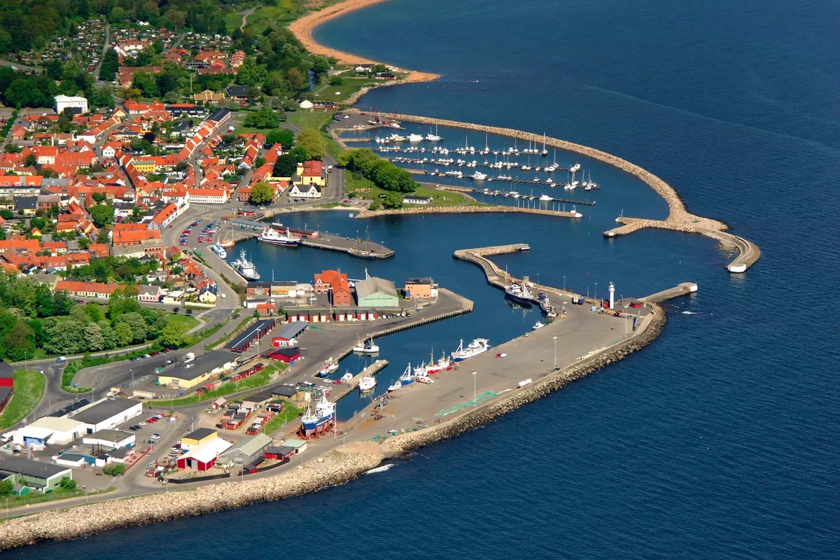Simrishamns fritidshamn, marina in Simrishamn, Sweden