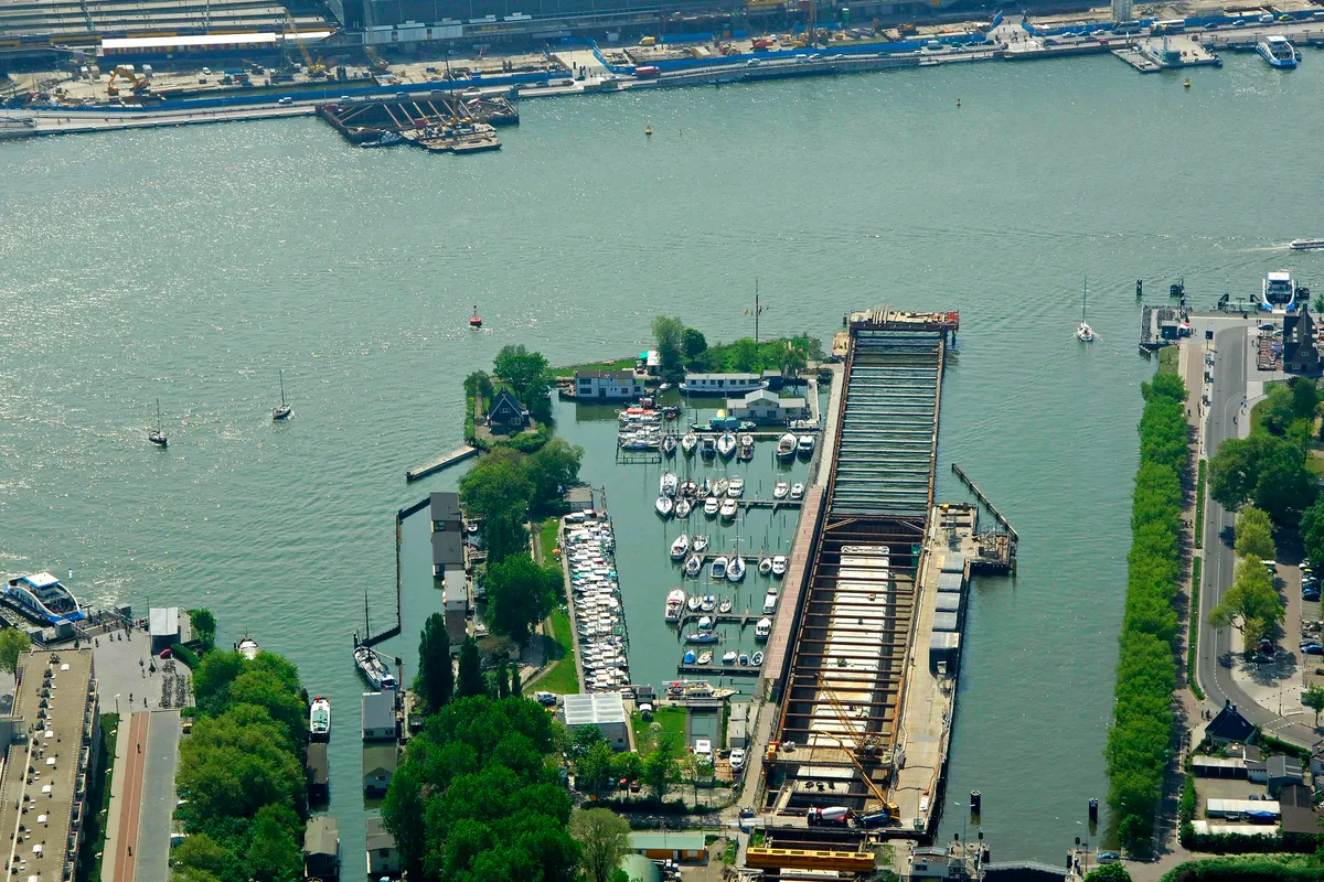 Sixhaven, marina in Amsterdam, Netherlands — photo 2