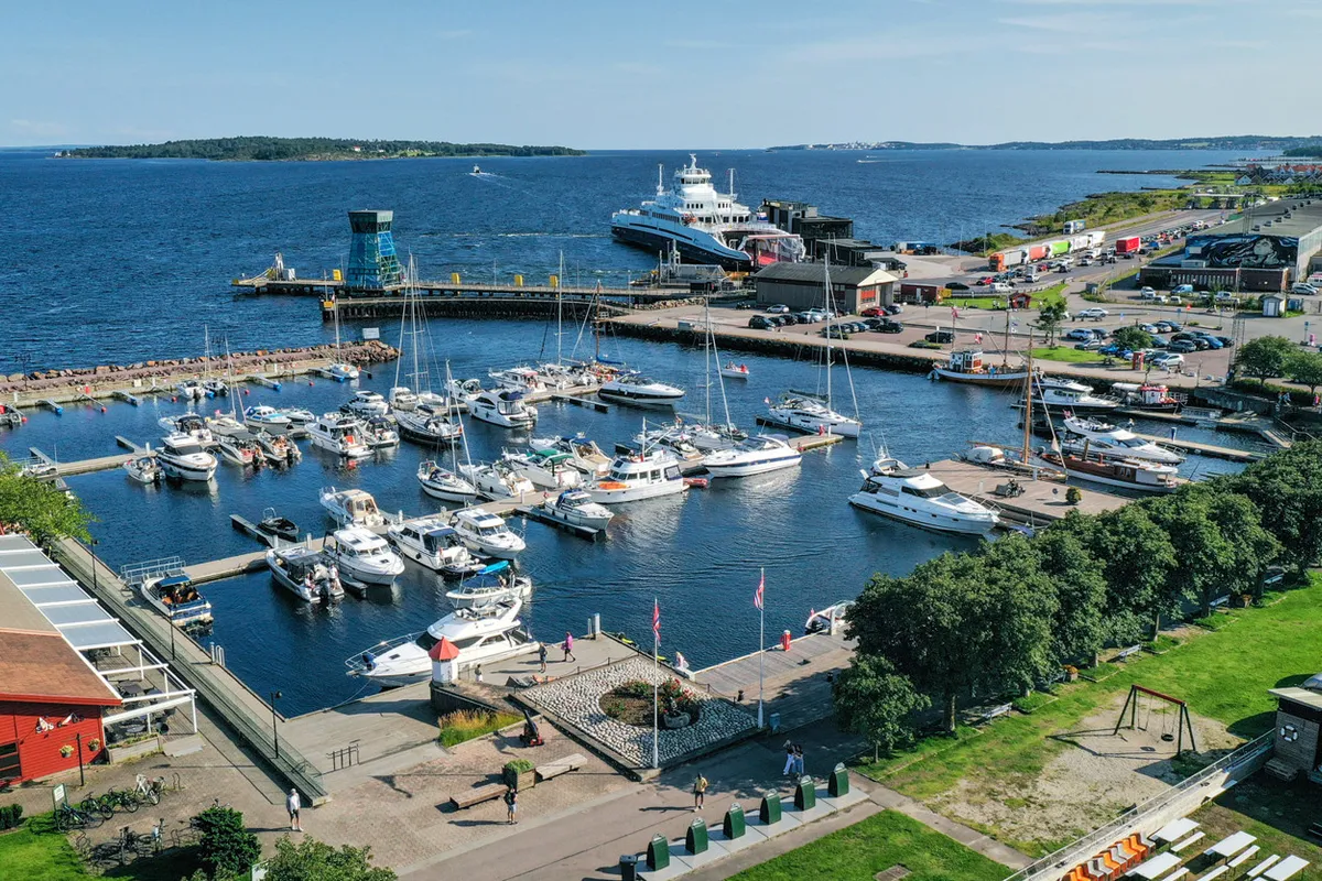 Horten Gjestehavn, marina in Horten, Norway