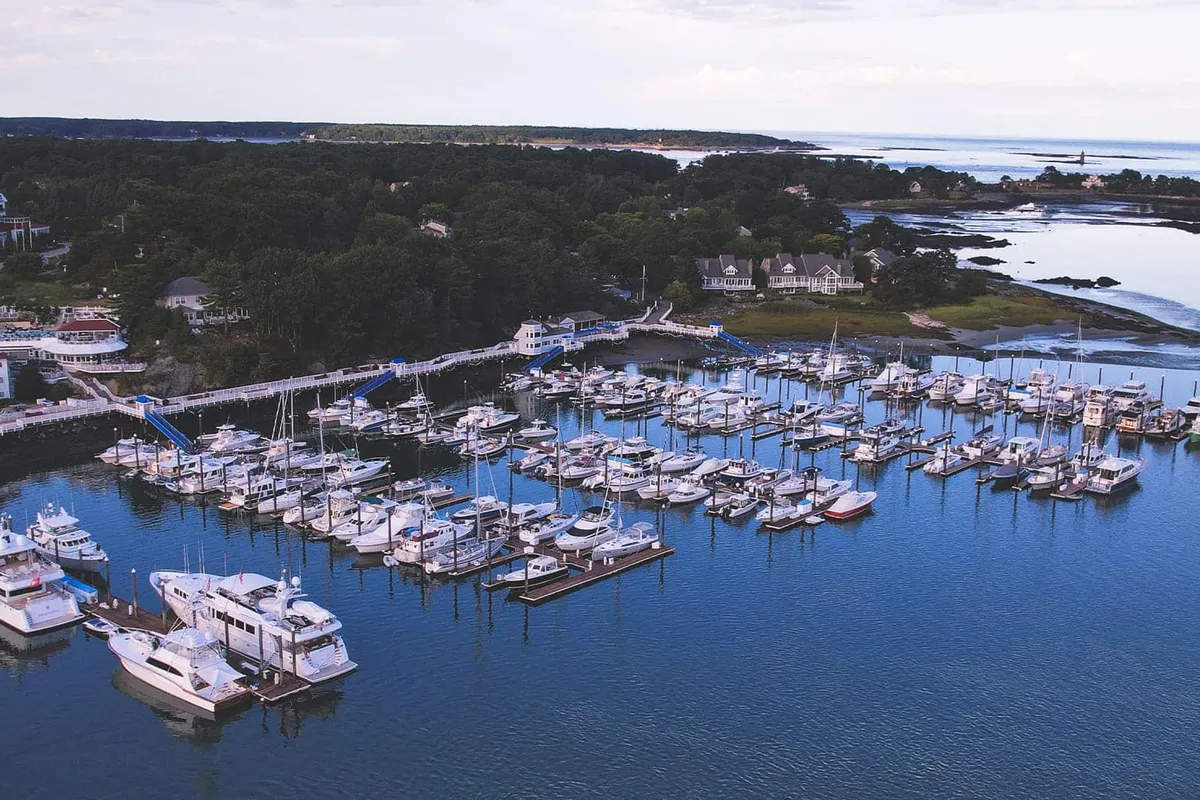 Wentworth By The Sea Marina in New Castle, United States