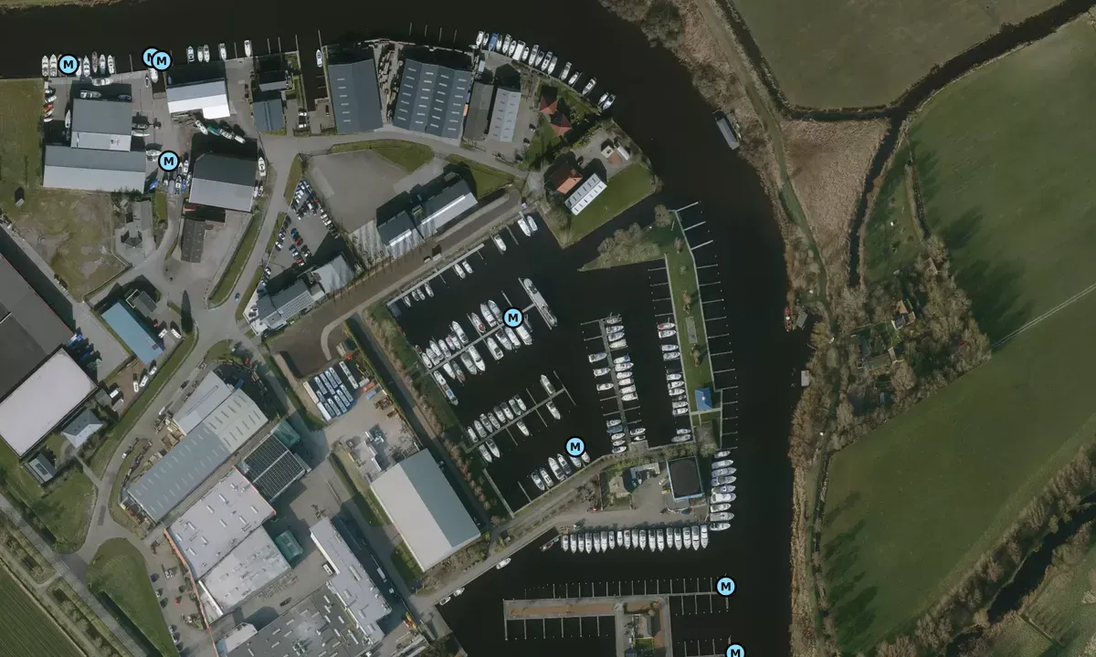 Hellingshaven, marina in Grou, Netherlands — photo 4