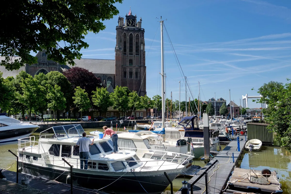 WSV "Maartensgat", marina in Dordrecht, Netherlands