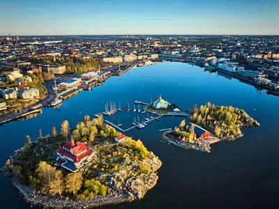 Pohjoisranta Marina in Helsinki, Finland — photo 2