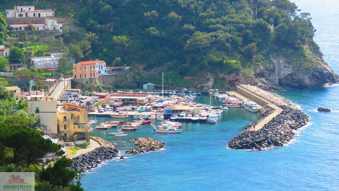 Porto di Massa Lubrense, marina in Massa Lubrense, Italy