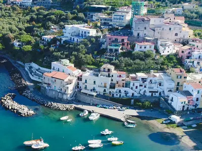 Porto di Massa Lubrense, marina in Massa Lubrense, Italy — photo 2