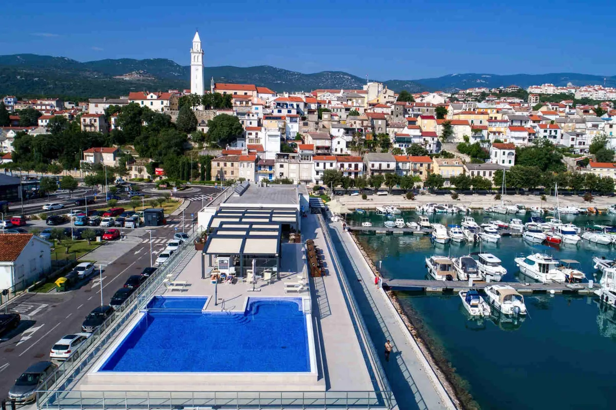 Marina Novi in Novi Vinodolski, Croatia