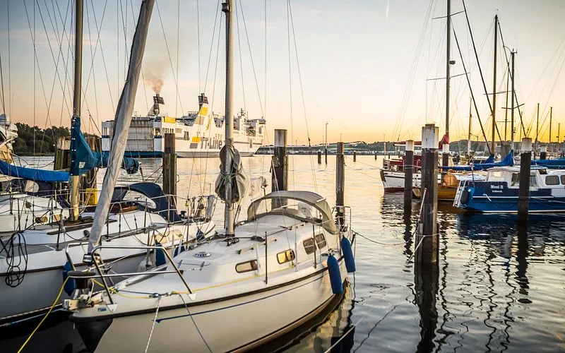 Fischereihafen Travemünde, marina in Lübeck, Germany