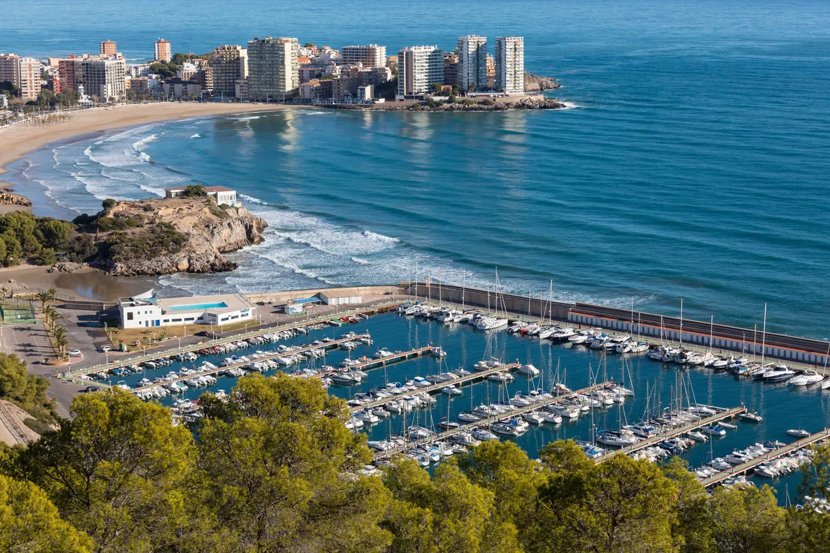Port d'Orpesa, marina in Orpesa, Spain