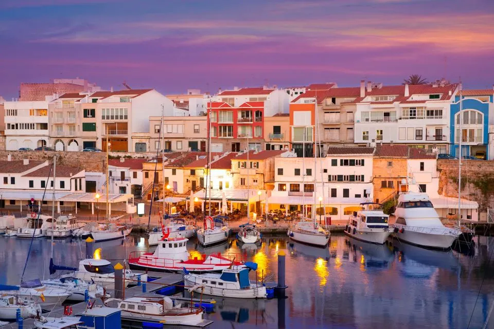 Marina de Menorca in Maó, Spain