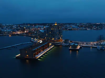Slottsholmen marina in Västervik, Sweden — photo 4
