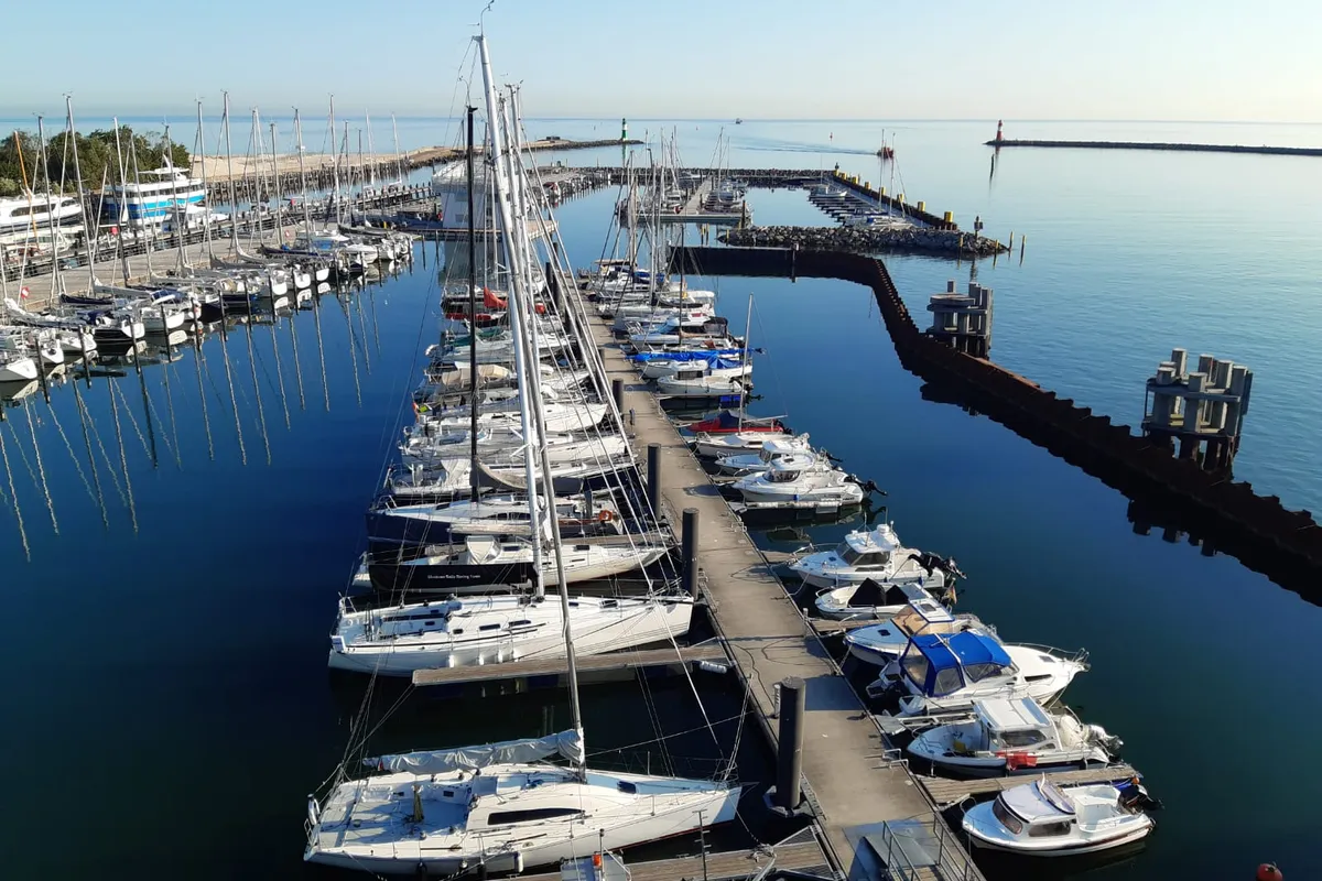 Yachthafen Mittelmole - Sportschule Warnemünde, marina in Rostock, Germany