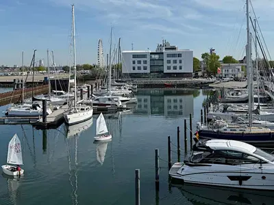 Yachthafen Mittelmole - Sportschule Warnemünde, marina in Rostock, Germany — photo 2