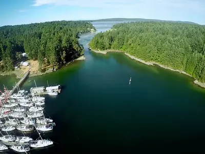 Telegraph Harbour Marina in Area G (Saltair / Gulf Islands), Canada — photo 2