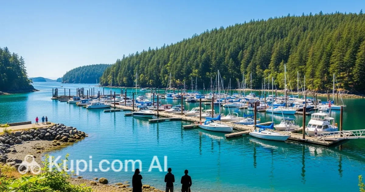 Telegraph Harbour Marina in Area G (Saltair / Gulf Islands), Canada — photo 5
