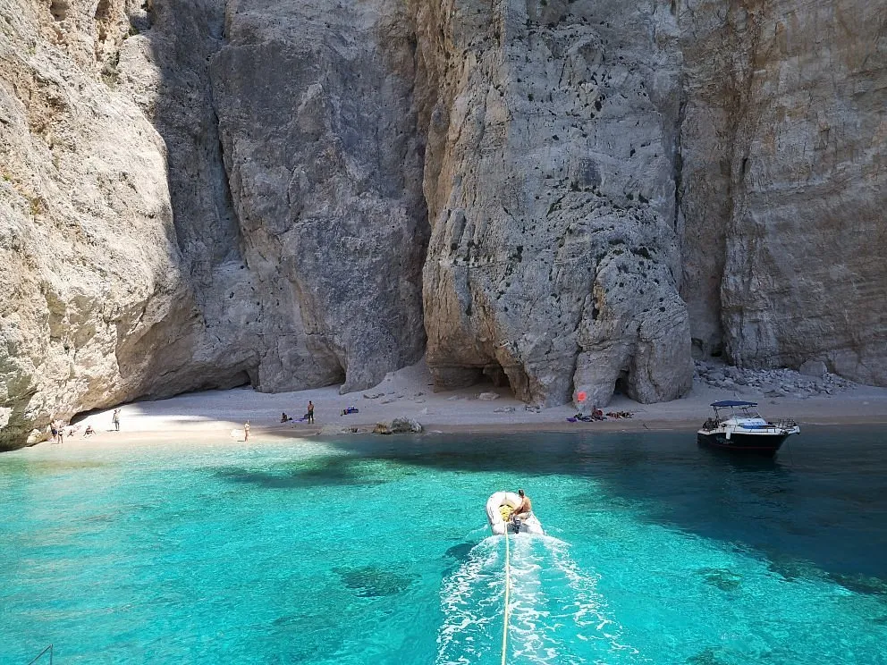 Schiza bay in Elaties Municipal Unit, Greece
