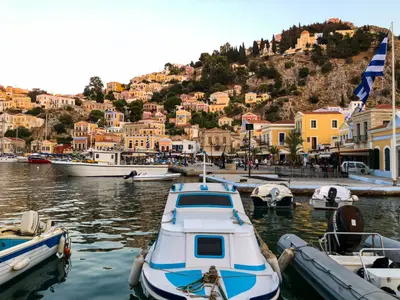Tolios Bay in Symi, Greece — photo 2