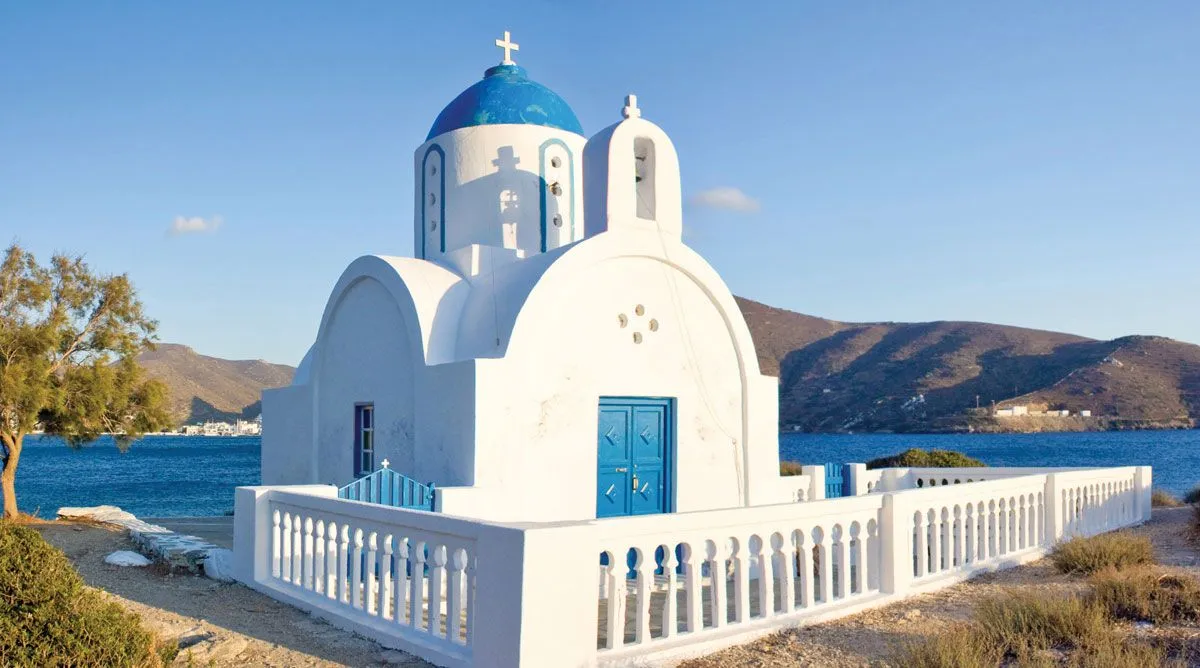 Anchorage in Kalotaritissa, Greece
