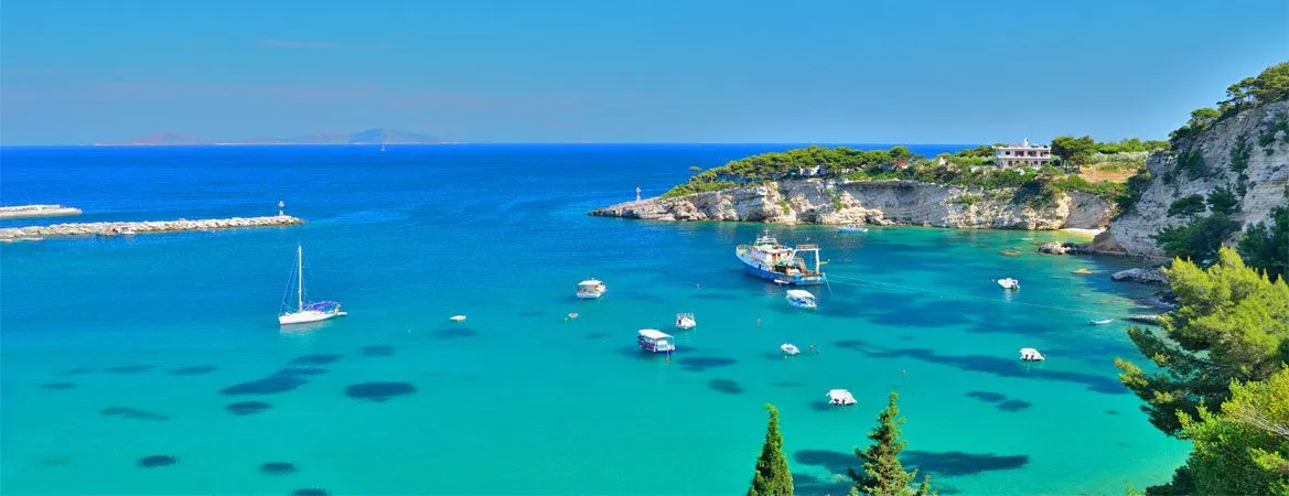 Vasilikos Bay in Steni Vala, Greece — photo 3