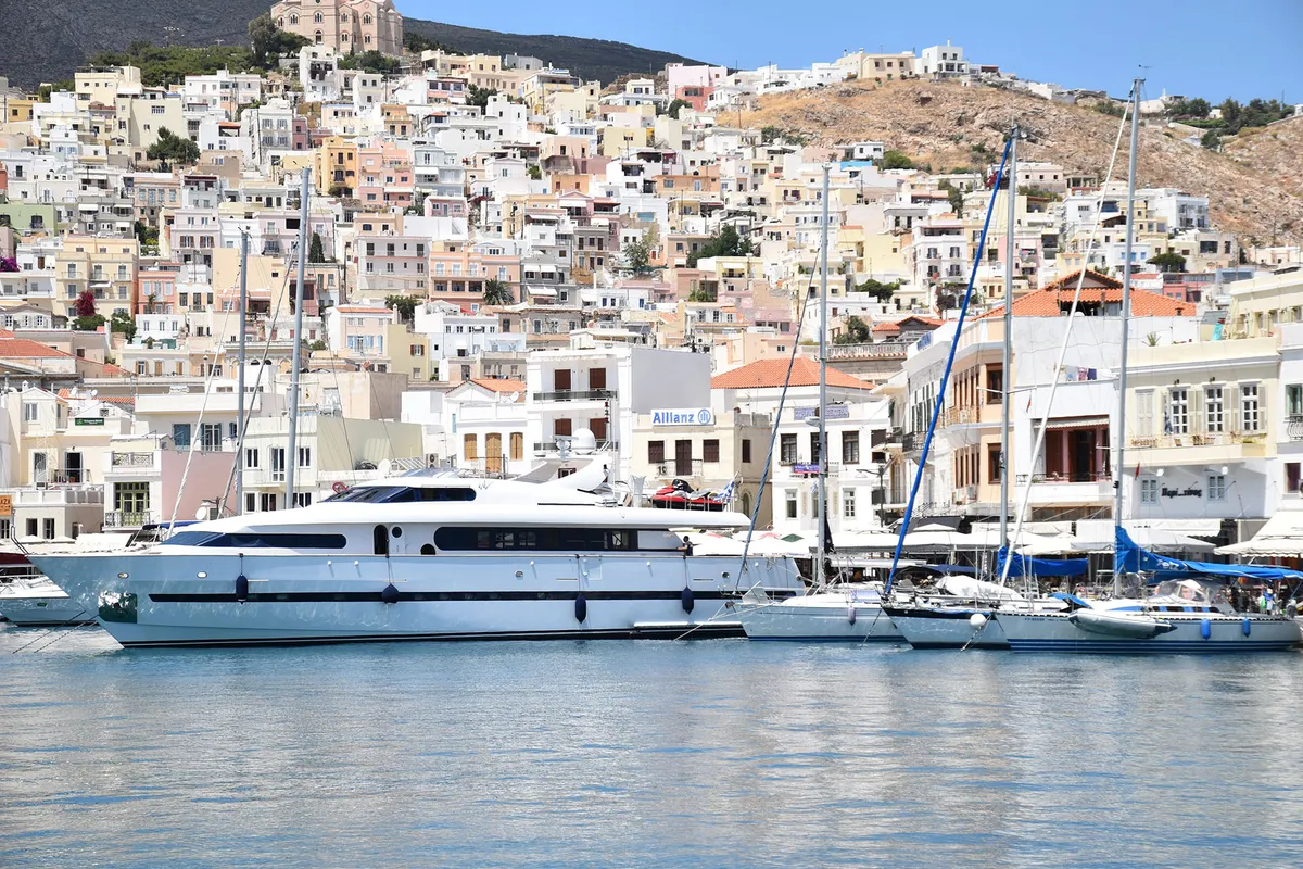 Marina Syrou in Ermoupoli, Greece — photo 3