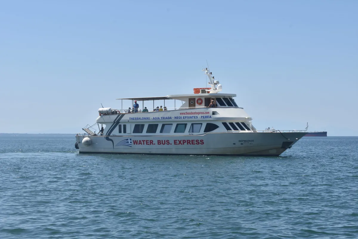 Karavakia Thessaloniki - Peraia Stop Harbour in Perea, Greece