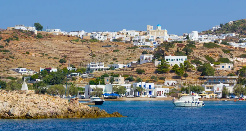 Marina Psathis (Kimolou) in Kimolos, Greece