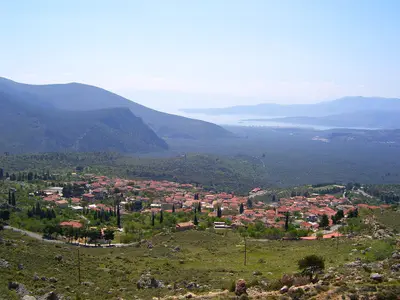 Krisaian Gulf, bay in Municipal Unit of Itea, Greece — photo 4
